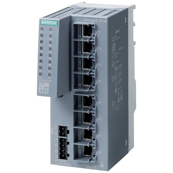 Siemens 6GK51080BA002AC2 6GK5108-0BA00-2AC2 průmyslový ethernetový switch 10 / 100 MBit/s