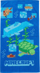 Dětská osuška Minecraft Delfín a Želva