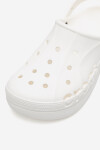 Pantofle Crocs BAYA PLATFORM CLOG 208186-100 Syntetický materiál