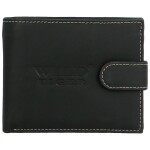 Pánská kožená peněženka WILD Parwen, černá