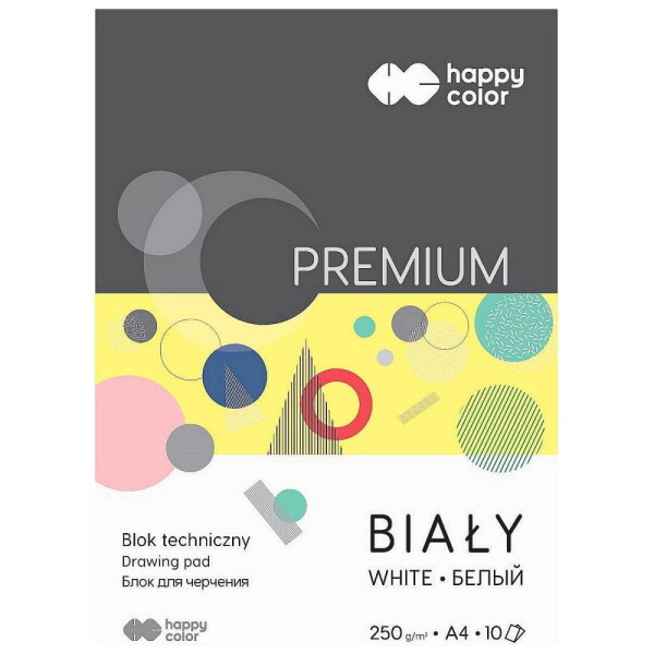 Happy Color Premium technický blok A4 250 g 10 listů