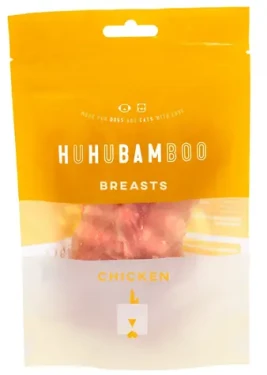 Huhubamboo Kuřecí prsa / Pamlsky pro psy / masové / 75 g (354041)