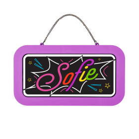 Neonová cedulka se jménem - Sofie - Albi