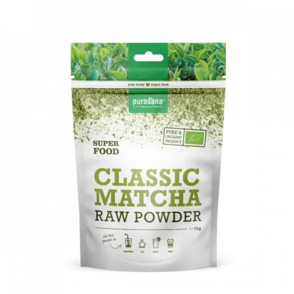BIO Classic Matcha Raw Powder - Purasana (75 g) (51469-1-75g)