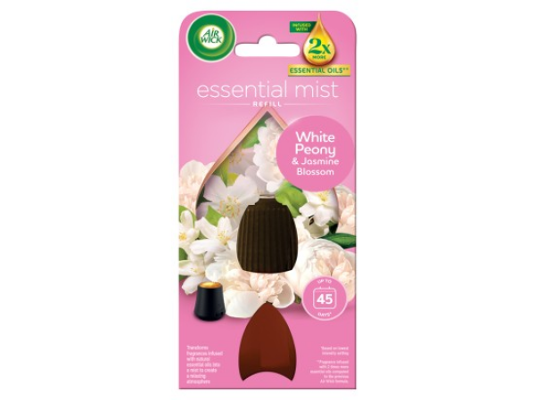 Air Wick náplň pro aroma difuzér - Pivoňka a jasmínový květ