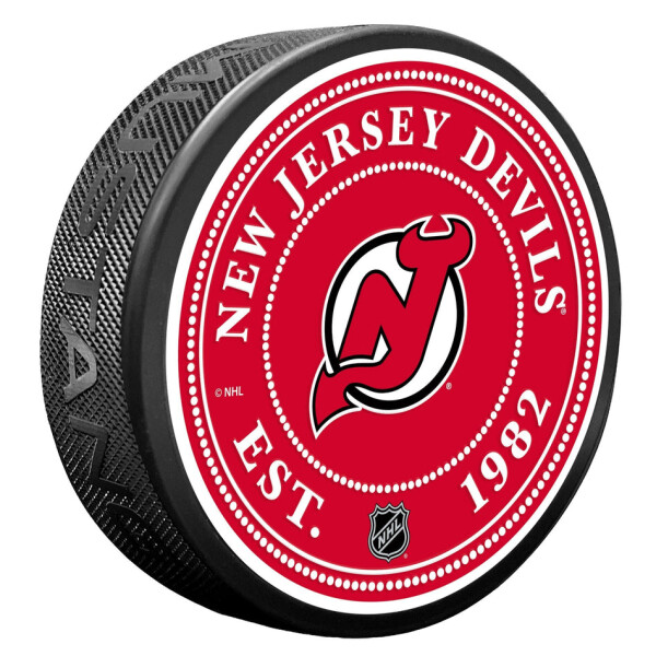 Mustang Puk New Jersey Devils NHL Stud