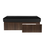 Koupelnová skříňka s umyvadlem SAT Evolution 118x30x44,8 cm ořech mat SATEVO120NAU2B SATEVO120NAU2B