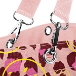 Nákupní taška Reisenthel Shopper XL Smiley® leo blush