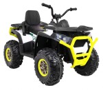 Mamido Dětská elektrická čtyřkolka ATV Desert 4x4 bílá