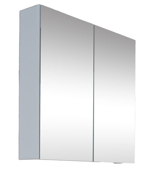 Zrcadlová skříňka SAT B-Way 80x75 cm lamino BWAY80CABW BWAY80CABW