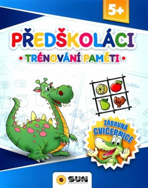 Zábavná cvičebnice - Předškoláci trénování paměti