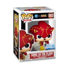 Funko POP Heroes: JLA & Sonic- Sonic/Flash