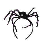 Čelenka Halloween s černým pavoukem