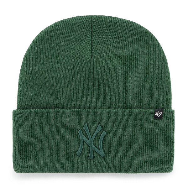 47 Brand Pánská zimní čepice New York Yankees MLB Haymaker ’47 CUFF KNIT Dark Green