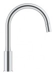 GROHE - Start Edge Dřezová baterie s výsuvnou koncovkou, chrom 30551000