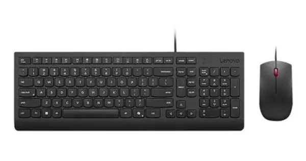 Lenovo / Set klávesnice a myši / drátový / USB-A / černá (4X31R64409)