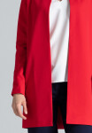 Dámský kabát Coat Figl červená XL