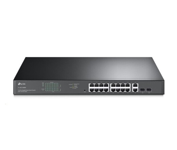 TP-Link CCTV Easy Smart switch TL-SG1218MPE (16xGbE, 2xGbE/2xSFP combo, 16xPoE+, 250W) EDF_438582