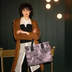 Stylová kabelka Reisenthel Daily Shopper Jacquard rose