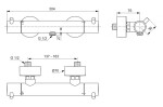 IDEAL STANDARD - CeraTherm Termostatická sprchová baterie, ocel A7587GN