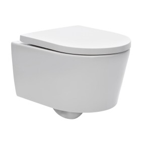 WC závěsné SAT Brevis včetně prkénka softclose, zadní odpad SATBRE010RREXP SATBRE010RREXP