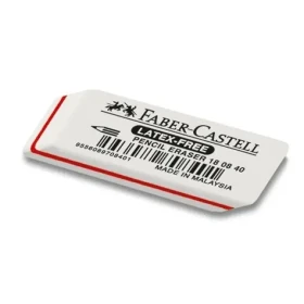 FABER-CASTELL Stěrací pryž Latex-free bílá (180840)