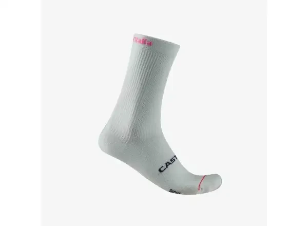 Castelli Giro Logo 18 cyklistické ponožky White vel. 44-47