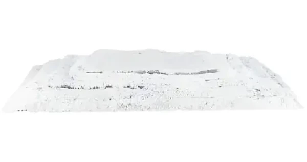 TRIXIE HARVEY bílo-černá, šedý spodek 160x100 cm / Lehací podložka pro psy / Dlouhovlasý plyš / Prací 40 °C