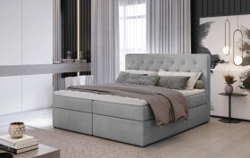 Boxspring Loree Rozměr: 160 x 200 cm, látka: Monolith 84