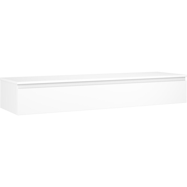 MEXEN/S - Orio koupelnová skříňka pod umyvadlo 160 cm s deskou, 1 šuplík, bílá mat 91A10-16023-1-BFC01