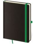 Zápisník Black Green - tečkovaný L