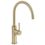 REA - Kuchyňská baterie Rivo Brush Gold REA-B9342