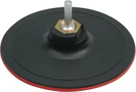 Vorel Talíř leštící a brousící M14 / Brusný talíř / Průměr 125 mm / Suchý zip / Upnutí M14