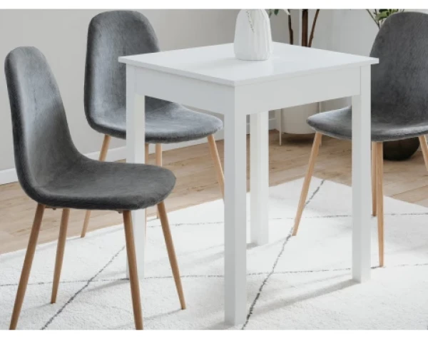 Jídelní stůl Capri 60x67 cm, bílý