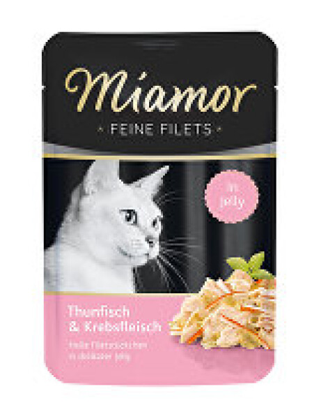 Miamor Cat Filet kapsa tuňák+krab 100g + Množstevní sleva