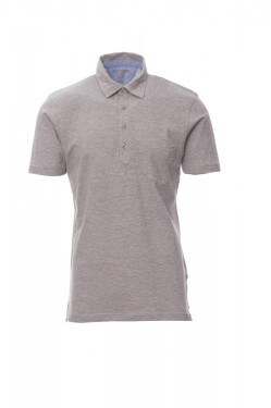 Pánská polokošile Payper PRESTIGE Barva: Melánžová Šedá, Velikost: L (000304033913001L)