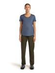 ICEBREAKER Wmns Mer 125 Cool-Lite Sphere III SS Scoop, Dawn Hthr velikost: L