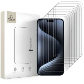 Tech-Protect Tempered Glass Bundle iPhone 15 Pro Max / Ochranné sklo / 10 ks