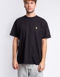 Tričko Carhartt WIP S/S Chase T-Shirt Black / Gold
