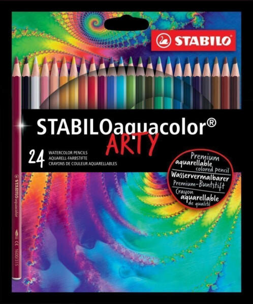 STABILO aquacolor pastelky sada 24