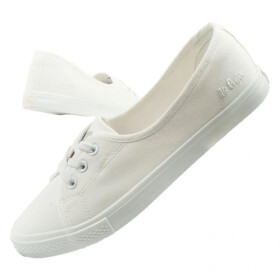 Lee Cooper boty dámské tenisky sportovní bílé slip-on ballerina dámské 38