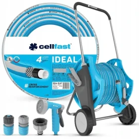 Cellfast DISCOVER 30 / Zahradní hadicový vozík / hadice 3/4" / 30 m / C55-063 (C55-063)