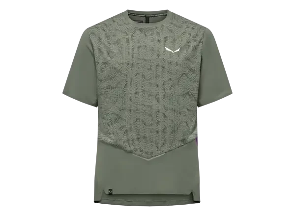 Salewa Pedroc Tech Dry pánské tričko krátký rukáv Foaded green vel. L