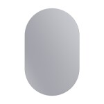 Erga Oval, oválné zrcadlo 50x80cm, ERG-V01-OVAL-5080-CL