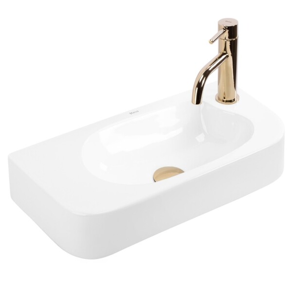 REA - Umyvadlo na desku / nástěnné Odetta 51x25 REA-U3610
