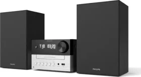 Philips TAM3205M2/12 černá / Mikrosystém / CD / FM / USB / Bluetooth 5.4 / 20 W RMS (TAM3205M2/12)