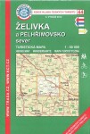 Želivka, Pelhřimovsko /KČT 44 1:50T Turistická mapa