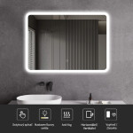 CERANO - Koupelnové LED zrcadlo Speculare - 120x70 CER-429289