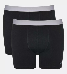 Pánské boxerky GO ABC 2.0 Short 2P BLACK černé 0004 SLOGGI BLACK