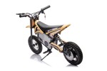 Mamido Dětská elektrická motorka Cross 350W 36V béžová